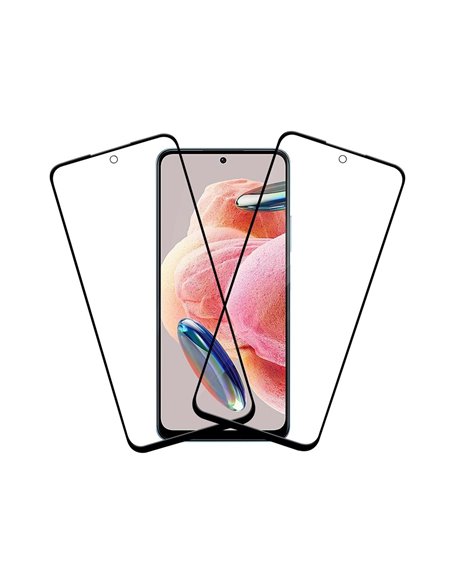 Helmet Diamond Glass 5D Redmi Note 12 4G/Note 9s/Pro/Max, Black