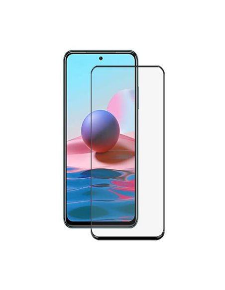 Helmet Diamond Glass 4D Redmi Note 10 5G, Black Helmet Diamond Glass 4D Redmi Note 10 5G, Black