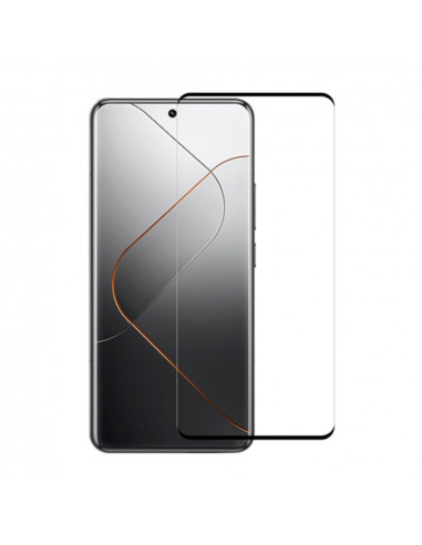 Helmet Diamond Glass 5D Xiaomi 14 Pro/14 Ultra, Black