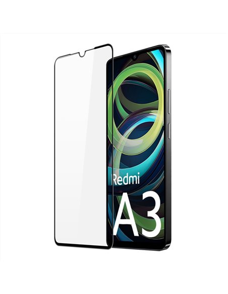 Helmet Diamond Glass 5D Redmi A3, Black