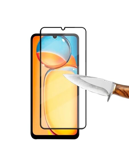 Helmet Diamond Glass 5D Redmi 13C, Black