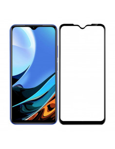 Helmet Diamond Glass 4D Xiaomi Redmi 9, Black 2