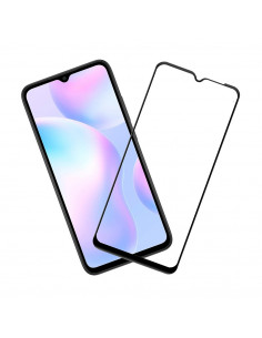 Helmet Diamond Glass 4D Xiaomi Redmi 9A/9C, Black