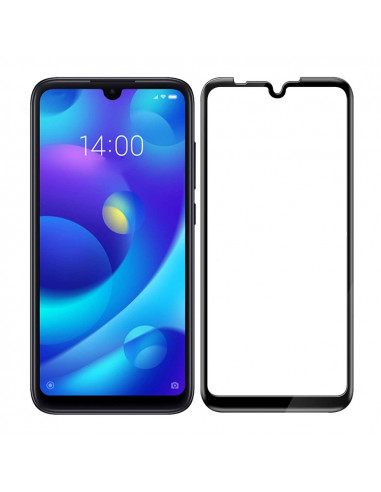 Helmet Diamond Glass 4D Xiaomi Mi Play, Black