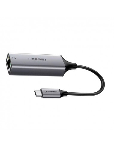 UGREEN Adapter Type-C 3.1 to RJ45 Gigabit Ethernet Thunderbolt 3 CM199, Space Gray