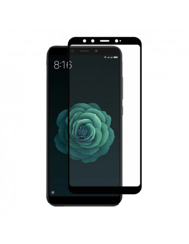 Helmet Glass Diamond 4D Xiaomi MI A2 (MI 6X), Black