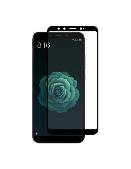 Helmet Glass Diamond 4D Xiaomi MI A2 (MI 6X), Black