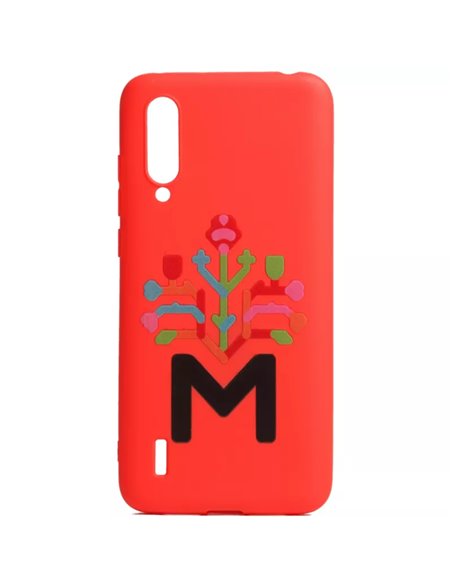 Helmet Case TPU Print Moldova Xiaomi Mi 9 Lite, Red Helmet Case TPU Print Moldova Xiaomi Mi 9 Lite, Red
