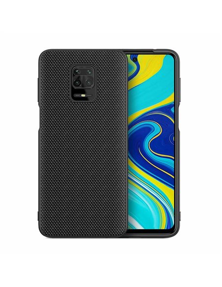 Helmet Case TPU Nylon Xiaomi Note 9s/Pro/MAX, Black