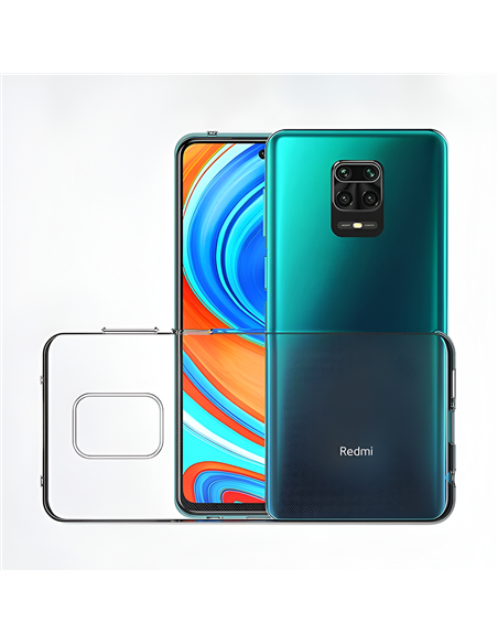 Helmet Case TPU Soft Xiaomi Note 9, Clear