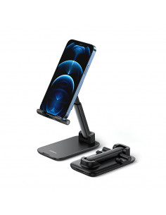 UGREEN Foldable Multi-Angle Phone Desktop Stand With Height Adjustable, Black