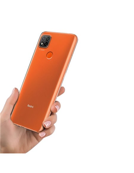 Helmet Case TPU Soft Xiaomi Redmi 9C, Clear