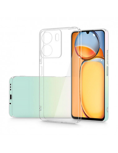 Helmet Case TPU Soft Redmi 13C, Clear
