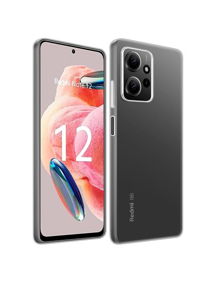 Helmet Case TPU Soft Redmi Note 12 4G, Clear