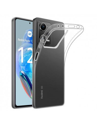 Helmet Case TPU Soft Redmi Note 12 Pro 5G, Clear