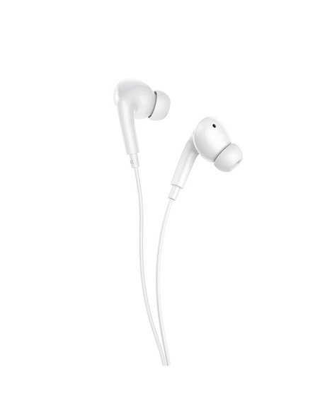 Helmet Earphones Type-C with Mic M2 Series, White