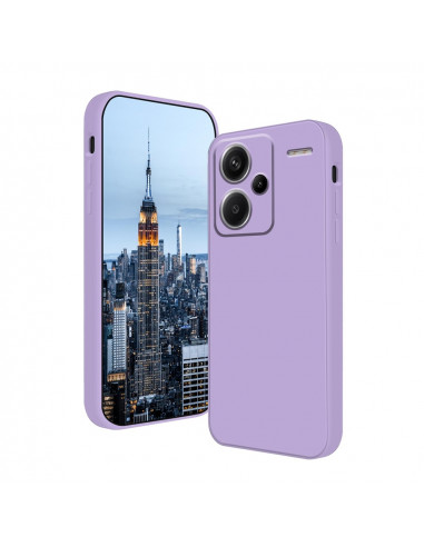 Helmet Case Liquid Silicone Redmi Note 13 Pro Plus 5G, Purple