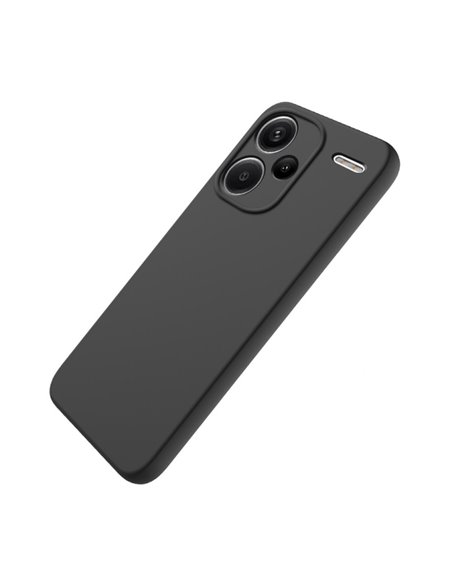 Helmet Case Liquid Silicone Redmi Note 13 Pro Plus 5G, Black