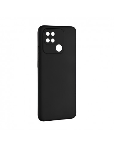 Helmet Case Liquid Silicone Redmi 10C, Black