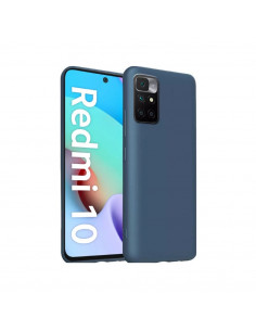 Helmet Case Liquid Silicone Redmi 10, Blue
