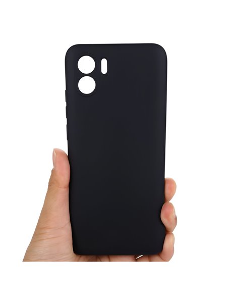 Helmet Case Liquid Silicone Redmi A2/A1, Black
