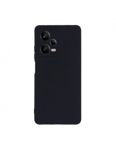 Helmet Case Liquid Silicone Redmi Note 12 Pro 5G, Black