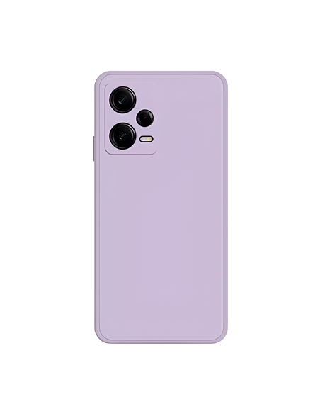 Helmet Case Liquid Silicone Redmi Note 12 Pro 5G, Purple