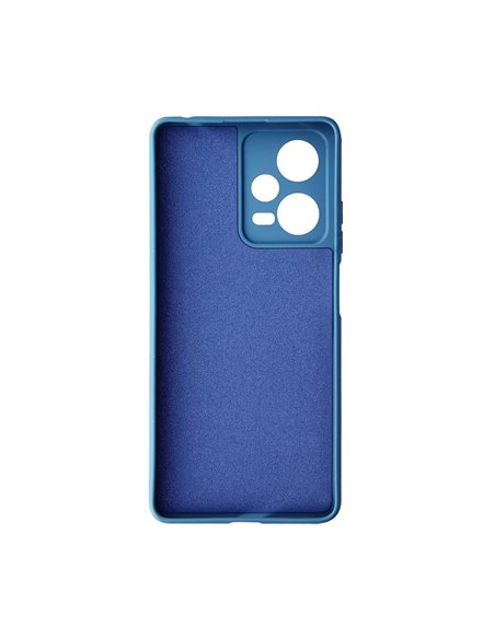 Helmet Case Liquid Silicone Redmi Note 12 Pro 5G, Blue