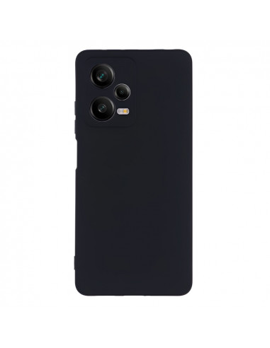 Helmet Case Liquid Silicone Redmi Note 12 Pro 4G, Black