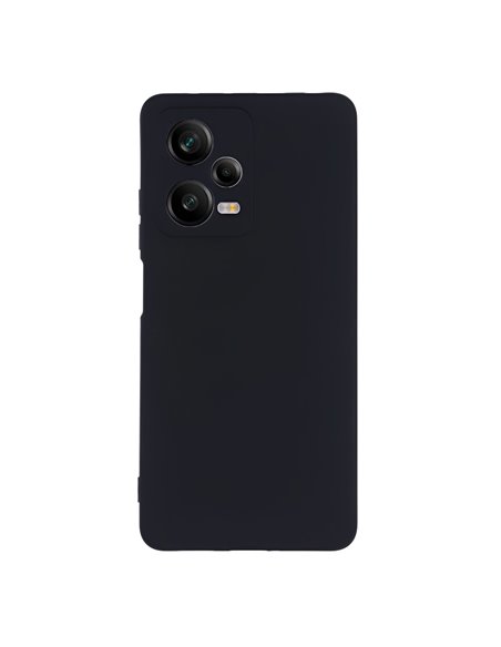 Helmet Case Liquid Silicone Redmi Note 12 Pro 4G, Black