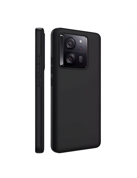 Helmet Case Liquid Silicone Xiaomi 13T/13T Pro, Black