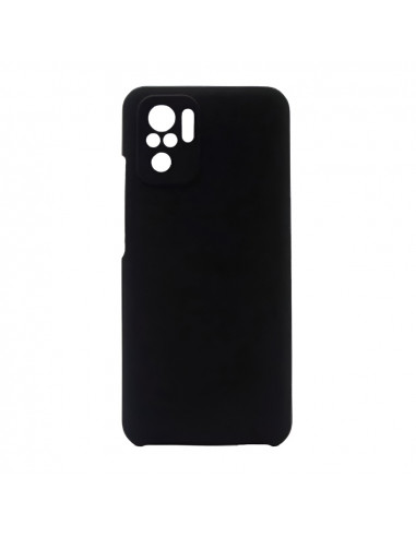 Helmet Case Liquid Silicone Xiaomi Redmi Note 10 5G, Black