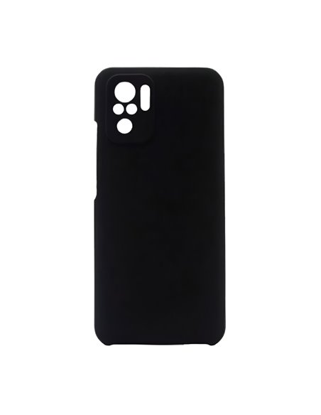 Helmet Case Liquid Silicone Xiaomi Redmi Note 10 5G, Black