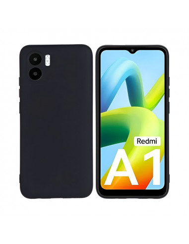 Helmet Case Liquid Silicone Redmi A1, Black