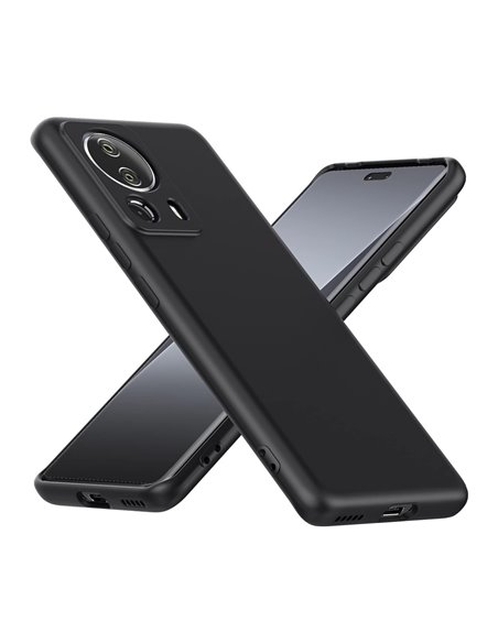 Helmet Case Liquid Silicone Xiaomi 13 Lite, Black