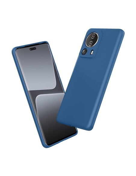 Helmet Case Liquid Silicone Xiaomi 13 Lite, Blue