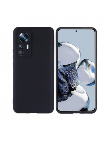 Helmet Case Liquid Silicone Xiaomi 12T/12T Pro, Black