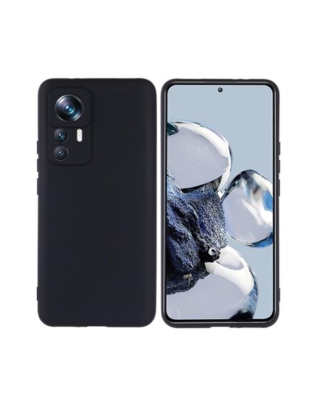 Helmet Case Liquid Silicone Xiaomi 12T/12T Pro, Black