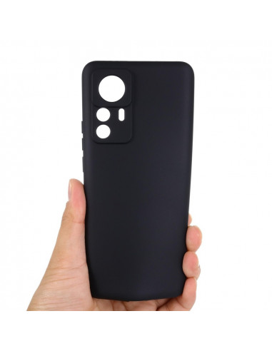 Helmet Case Liquid Silicone Xiaomi 12T/12T Pro, Black