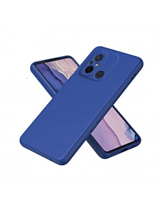 Helmet Case Liquid Silicone Redmi 12C, Blue 2