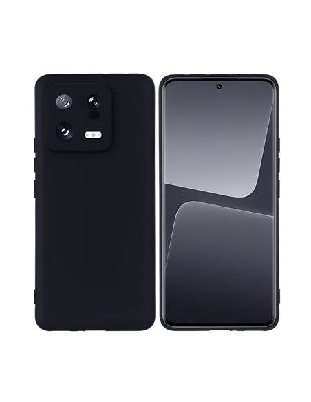 Helmet Case Liquid Silicone Xiaomi 13 Pro, Black
