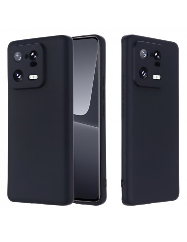 Helmet Case Liquid Silicone Xiaomi 13 Pro, Black