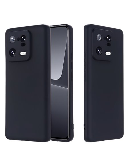 Helmet Case Liquid Silicone Xiaomi 13 Pro, Black