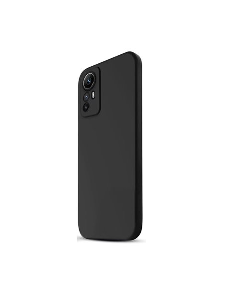Helmet Case Liquid Silicone Xiaomi 12 Lite, Black