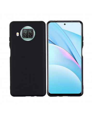 Helmet Case Liquid Silicone Xiaomi Mi 10T Lite 5G, Black
