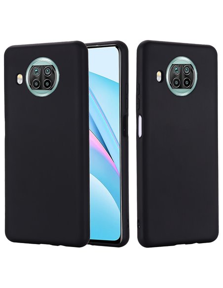 Helmet Case Liquid Silicone Xiaomi Mi 10T Lite 5G, Black