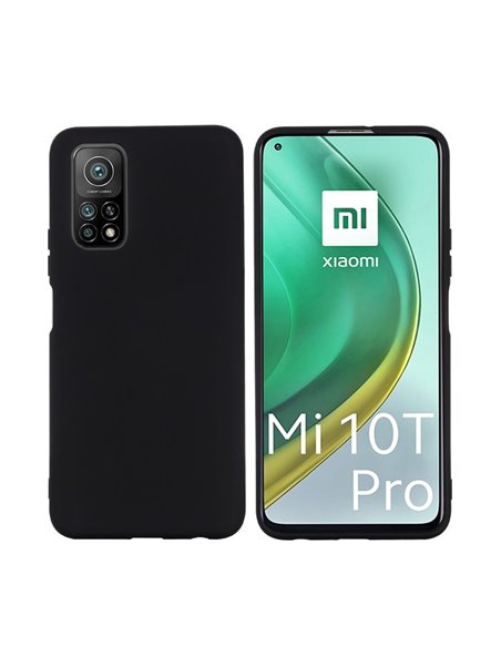 Helmet Case Liquid Silicone Xiaomi Mi 10T Pro 5G, Black