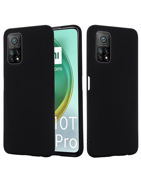Helmet Case Liquid Silicone Xiaomi Mi 10T Pro 5G, Black