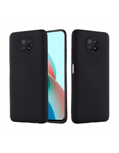 Helmet Case Liquid Silicone Xiaomi Redmi Note 9T, Black 2