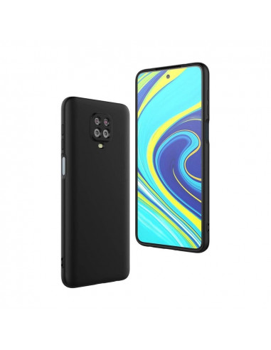 Helmet Case Liquid Silicone Xiaomi Note 9S/9Pro/MAX, Black